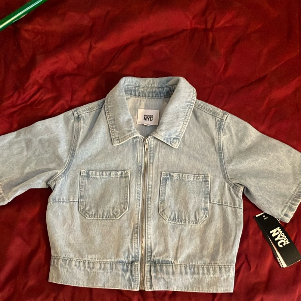 Kids Denim Jacket - Light Blue